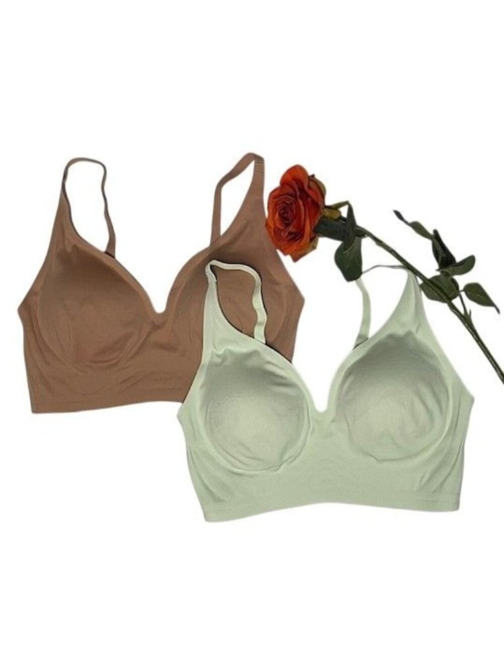 Rhonda Shear 2-pack Gel Bra without Back Closure SMALL (RS-12)